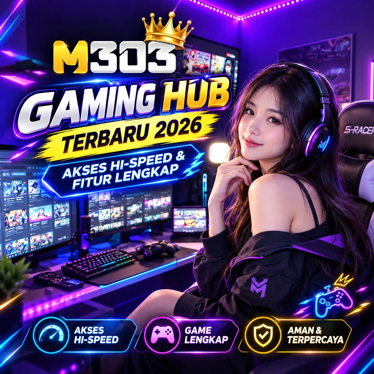 M303 - Gaming Hub Terbaru 2026 Akses Hi-Speed & Fitur Lengkap